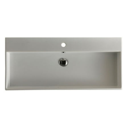 0.75 Bath Sink - WS Bath Collections Unlimited 90 Wall Mount Bathroom Sink