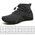 thumbnail image 3 of Zapatos Acuaticos Aquashoes Zapatos Hombre Descalzo Malla Transpirable Cómodo Para Senderismo Ciclismo (45 Gris) Likrtyny Tenis De Mujer Tenis De Hombre, 3 of 7