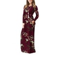 thumbnail image 5 of Ketyyh-chn99 Maxi Dresses for Women 2023 Casual Plus Size Casual High-Low Dress 2023 Red,M, 5 of 5