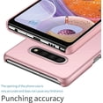 thumbnail image 4 of Compatible with LG Stylo 6 ThinQ Case, [Ultra-Thin & Lightweight] Matte Texture Hard Plastic Stylish Protective Slim Cover for LG Stylo 6 (pink), 4 of 6