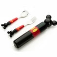 thumbnail image 1 of Children Stereo Mickey Head Stainless Steel Fork Portable Boxed Set Tableware, 1 of 6