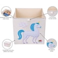 thumbnail image 5 of Wildkin 13 Inch Kids Storage Cube for Boys and Girls, Toy Organizer (Unicorn Purple), 5 of 6
