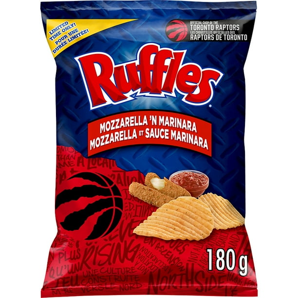 Ruffles Mozzarella 'n Marinara Flavoured Potato Chips Walmart.ca