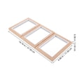 thumbnail image 2 of FONDOTIN Entryway Mirror with Hooks Foldable Mirror Wood for Reflective Surface 1Set, 2 of 6
