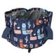 thumbnail image 2 of Lavabo De Baño Plegable Para Remojo De Pies, Home Foot SPA 21L Cubo De Almacenamiento Lavabo De Baño De Pies Plegable Plegable Multifuncional Con Asas Para Viajes Camping Cergrey Azul oscuro, 2 of 8