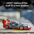 thumbnail image 4 of LEGO Speed Champions Audi S1 e-tron quattro Race Car Toy Vehicle, Buildable Audi Toy Car Model for Kids, Red Toy Car for Build and Display, Gift Idea for Boys and Girls Aged 9 Years Old and Up, 76921, 4 of 9