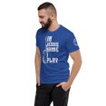 thumbnail image 4 of IN JESUS NAME I PLAY T-shirt (Royal Blue, L), 4 of 6