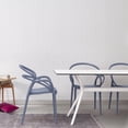 thumbnail image 3 of Compamia Mila Dining Arm Chair in Dark Gray, 3 of 8