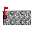 thumbnail image 2 of Lsque Yin Yang With Black And White Mailbox Cover Standard Size ,Magnetic Mailbox Covers Post Wraps Letter Box Cover -25.5x21 in, 2 of 9