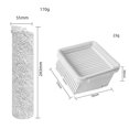 thumbnail image 2 of Roller Brush Filter Replacement For Xiaomi Mijia Shunzao H100 Pro, 2 of 4