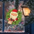 thumbnail image 2 of Cheapark Christmas Window Clings - Removable Decals For Glass, Festive Snowman Design For Home Holiday Ambiance, 2 of 6