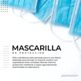 thumbnail image 2 of Cubrebocas Tricapa Mayfield Azul para Adulto 50 Piezas con Ajuste Nasal, 2 of 5