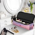 thumbnail image 6 of Hair Tools Travel Bag Heat-Resistant Curling Iron Organizer Bag with Detachable Heatproof Mat Travel Storage Case Pink Butterflies Flying, 6 of 8