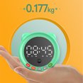 thumbnail image 2 of maskred Wireless Speaker Timing Device Space Saving Household Accessories Lightweight Multipurpose Music Player Alarm Clock Sensor/White, 2 of 6