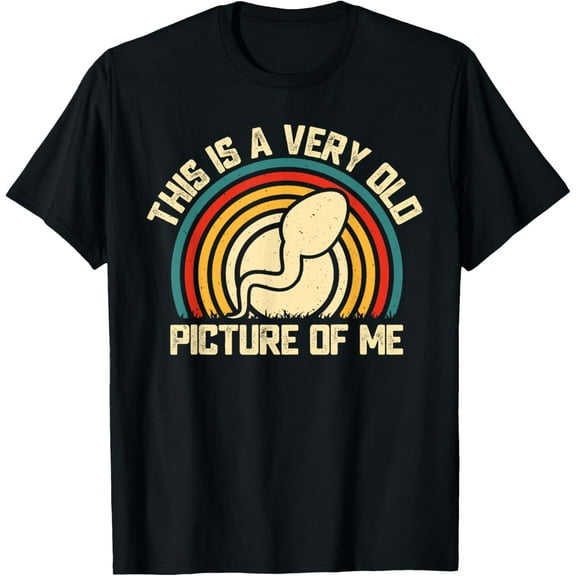 This is A Very Old Picture of Me Gag Adult Funny T-Shirt Shirts