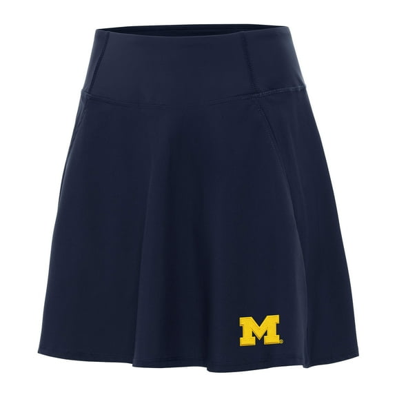 Women's Antigua Navy Michigan Wolverines Chip Skort