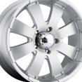 thumbnail image 4 of 20x9 Ultra 243S Mako Bright Silver Wheel 6x5.5 (18mm), 4 of 5