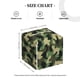 thumbnail image 3 of Balery Camouflage Dinosaur Porta Pañuelos de Cuero con Estampado – Funda Moderna Cuadrada para Caja de Pañuelos, Dispensador 5x5x5'', 3 of 6