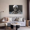 thumbnail image 5 of Ai Generated Alien Creature Canvas Poster Bedroom Decor Sports Landscape Office Room Decor Gift,Frame-style,24x36inch(60x90cm), 5 of 8