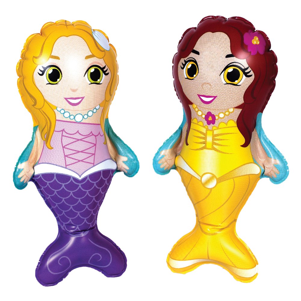 GAME 55135BB SwimPals Minis Mermaid/Mermaid (2pack), WaterFilled
