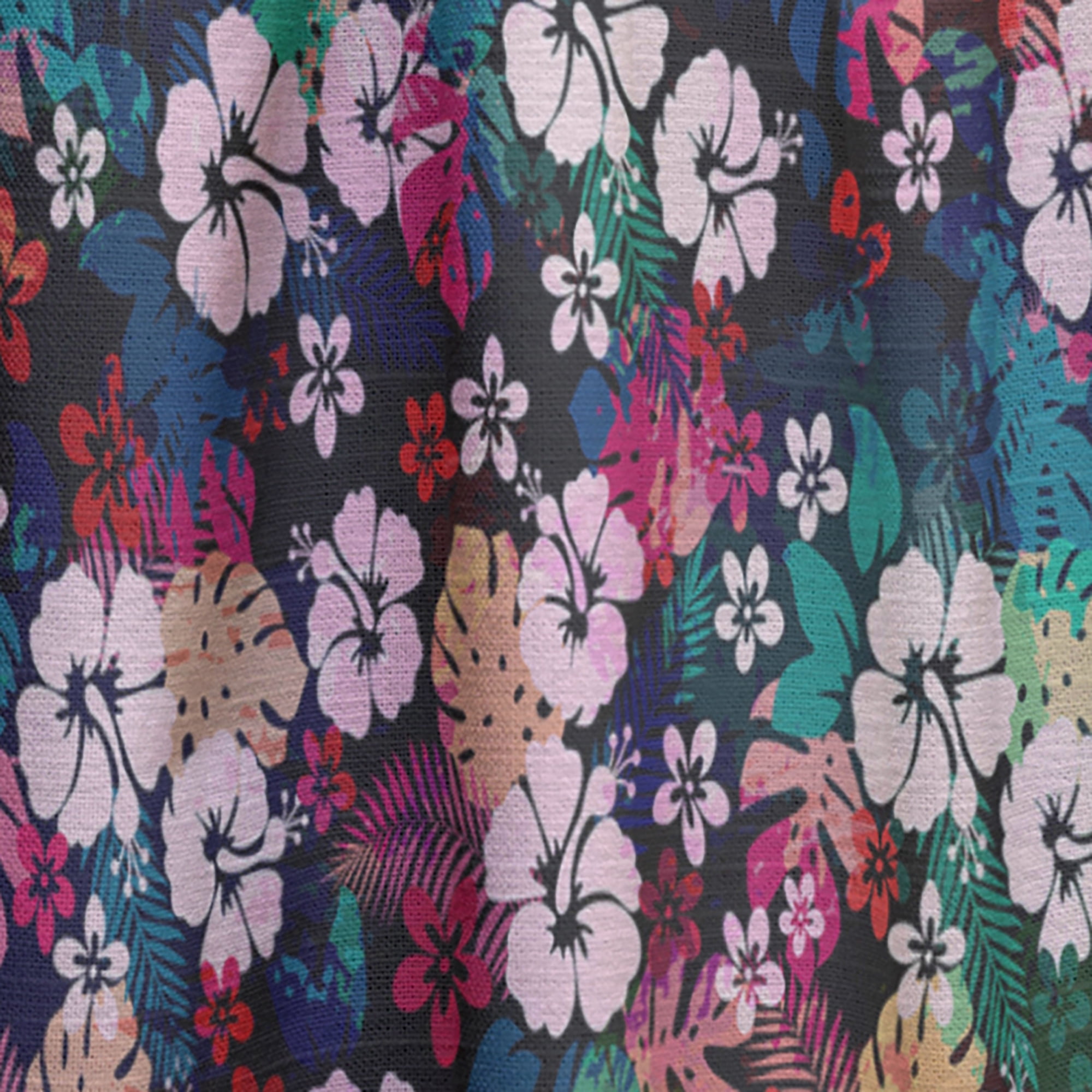 Designart 'Bituminous Bloom VI' Floral Curtain Panel