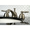 thumbnail image 3 of Kingston Brass KS3962TL Templeton Widespread Lavatory Faucet with Brass Pop-U..., 3 of 3
