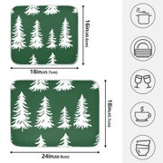 Nature's Evergreens Dish Drying Mat for Kitchen, Quick Drying Absorbent Soft Durable 16 x 18