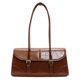 thumbnail image 5 of Bolso de hombro para mujeres Correa ajustable Bolsa de axilas PU Cuero de cuero Solidal Many Bag Landing For Work Viaje, 5 of 9