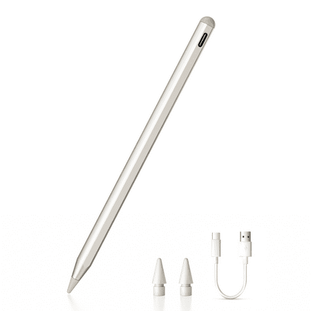 edaiser Stylus Pen Compatible with Apple iPad 2018-2024, iPad Pro 13, 11 M4, 12.9 inch, iPad Air 11,13 M2, iPad Air (5th-3rd), iPad (10th-6th), iPad Mini 5/6th Gen,Tilt Sensitivity Palm Rejection STR