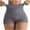 Gray, variant on Women's High Waist Tummy Control Shapewear Shorts, Lace Trim Compression BodyShaper Seamless Mid-Thigh Shaper Underwear, S-3XL