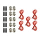 thumbnail image 1 of Cuerda de repuesto Cable de material acero Cuerda de saltar ajustable Tornillo de cuerda rojo, 1 of 9