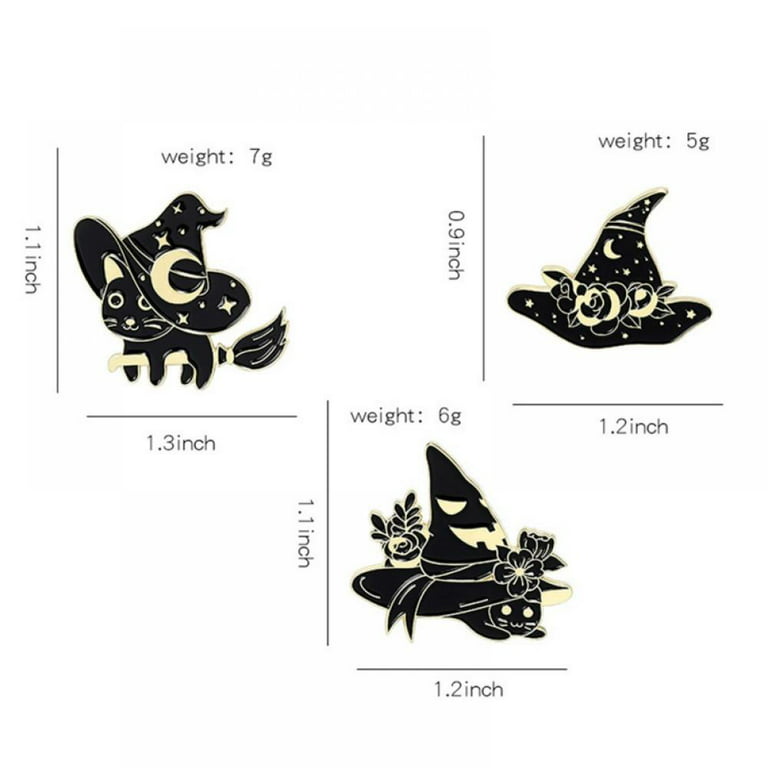 Pins Brooches Punk Skl Halloween Enamel Pin For Women Girl Fashion Jewelry  Accessories Metal Vintage Pins Dhwhi From Xdwcharm, $0.5