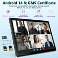 thumbnail image 6 of Tablet 2026 Newest Android 14 Tablet, 10 Inch Tablet,5G Wi-Fi Tablet Computer,2 In 1 Tablet with Keyboard, 128GB ROM+16(8+8)GB RAM + 1TB Expand,Octa-Core Processor,1920 * 1200 IPS,Bluetooth,GPS,Black, 6 of 10