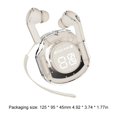 thumbnail image 3 of TWS Wireless Bluetooth-Compatible 5.3 Auricular Reducción de ruido (Blanco Gris) Kuymtek Para estrenar, 3 of 5