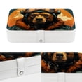 thumbnail image 4 of Bear PU Leather Necklace Holder with Removable Compartment, Portable Decorative Box Jewelry Boxes Necklace Organizer, 4 of 6
