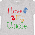 thumbnail image 4 of Inktastic I Love My Uncle Childs Boys or Girls Toddler T-Shirt, 4 of 5