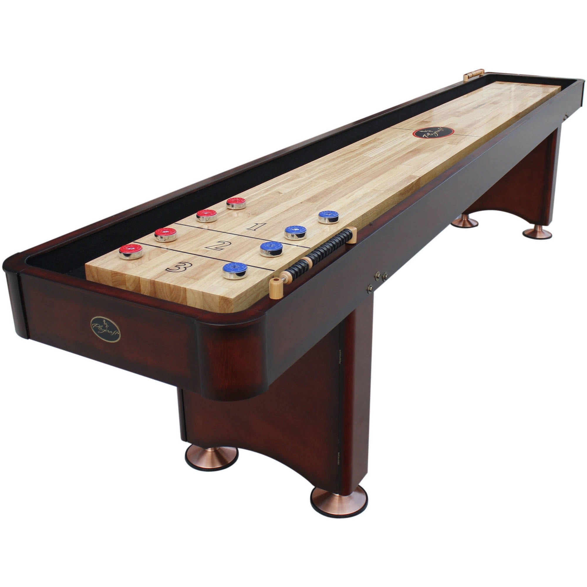Playcraft Cherry 9' Shuffleboard Table