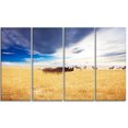thumbnail image 2 of Huge Rhino avec Antilopes - Impression sur Toile Seashore, 2 of 3