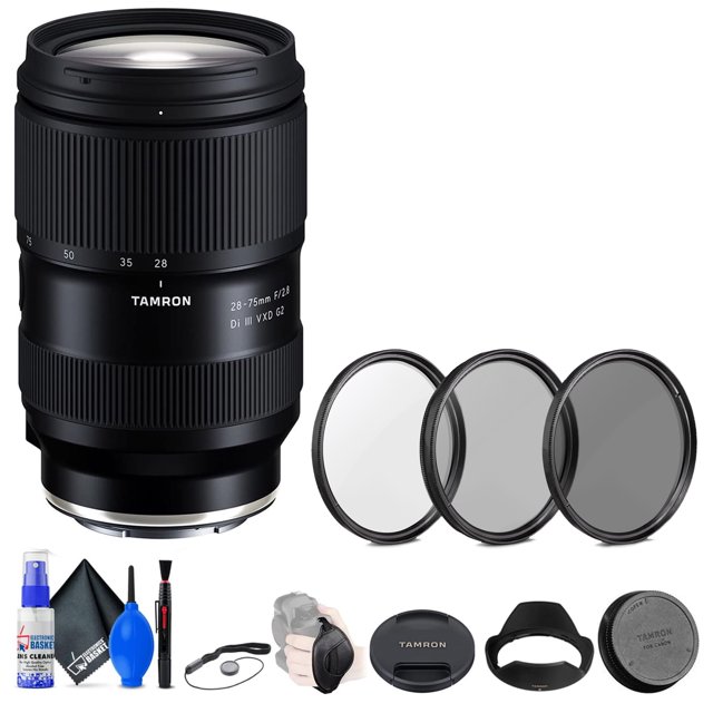 Tamron 28-75mm f/2.8 Di III VXD G2 Objectif pour Sony E + Accessoires (Modèle INTL)