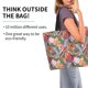 thumbnail image 2 of Balery Tropical Fruit Bolsa Tote Estilo Estético con Cremalleras, Bolsa de Hombro, Bolsa de Compras Grande y Plegable, 2 of 8