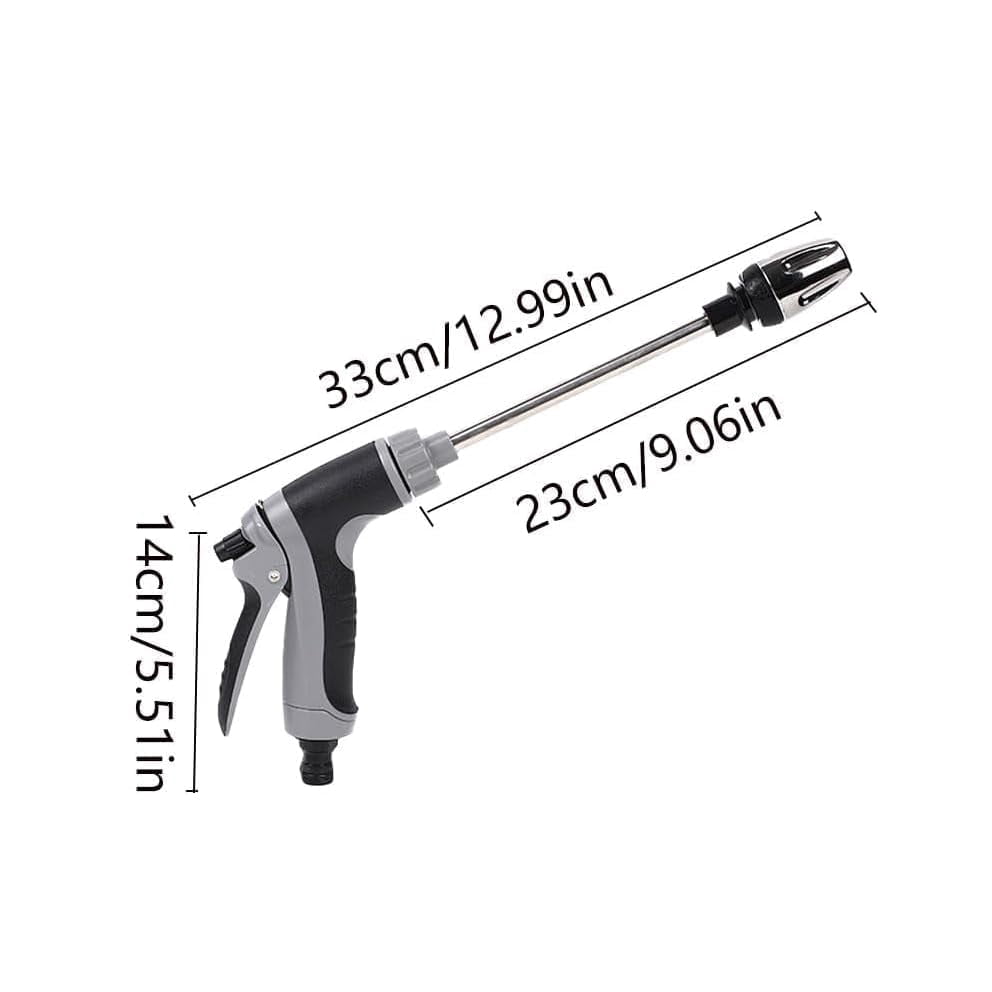 HoseHawk Pressure Washer, Hose Hawk Pro - Professional Water Pressure in a Compact Design, Multi Function High Pressure Hose Nozzle for Driveway Patio Deck Fence Car Siding