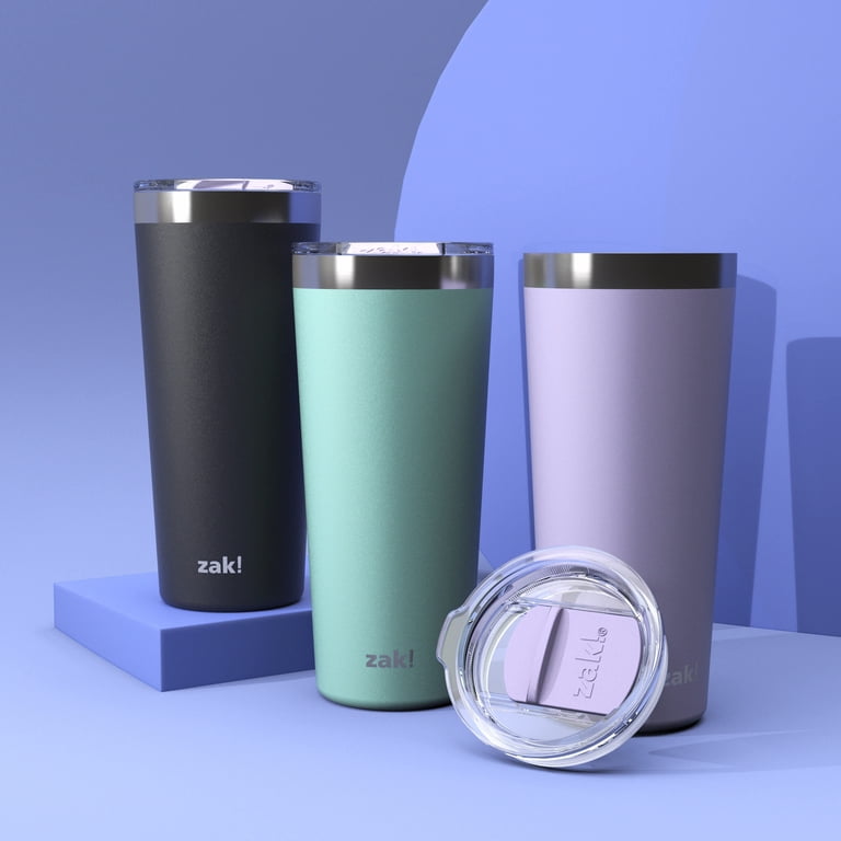 Zak Designs Latah 20 ounce Insulated Tumbler, Ebony - Walmart.com