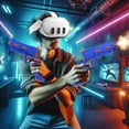 thumbnail image 2 of Manejar accesorios VR Reality Holding Feels Handle Stand Case para Meta Quest 3, 2 of 8