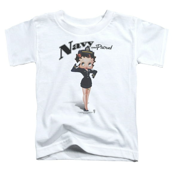 Betty Boop - Navy Boop - Toddler Short Sleeve Shirt - 4T