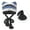 GB, variant on Kitten Ear Hat Striped Crochet Hat Y2K Cap for Women Men Picture Props Cute Cap