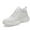 White, variant on Men'ssneakers Stylish Sneakers Dad Shoes Height Increasing Sneakers for Performance and Everyday Comfort White 38