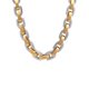 Solid Stainless Steel Horseshoe Link Chain - 25 Inch Length - Pre-Owned