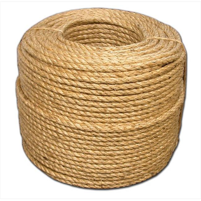 W T Evans Cordage 30-096-50 2 Inch X 50 Ft Pure Number 1 Manila Rope 