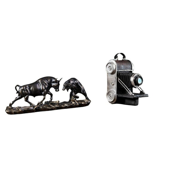 Escultura de cámara Feng Shui moderna, adorno de resina, obra de arte animal china única para escritorios, armarios, bares, regalos para familiares y