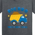 thumbnail image 4 of Inktastic Dump Truck Big Bro Youth T-Shirt, 4 of 5